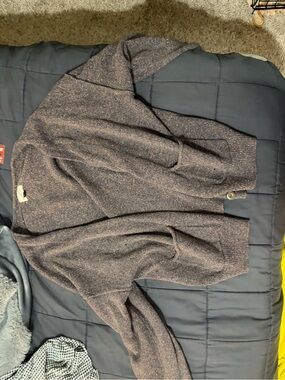 Universal Thread Heathered Brown gray Cardigan Sweater
